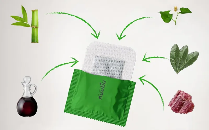 Nuubu foot pads and packaging