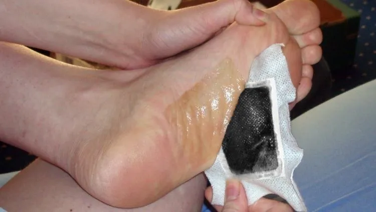 Laboratory analysis of used patch